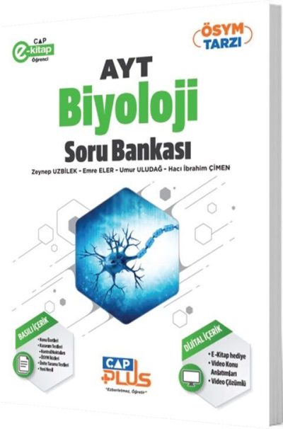 AYT Biyoloji Plus Serisi Soru Bankası Çap Yayınları