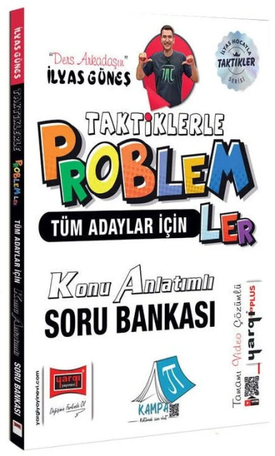 TYT AYT KPSS Tüm Adaylar İçin Taktiklerle Problemler Konu Anlatımlı Soru Bankası Çözümlü - İlyas Güneş Yargı Yayınları Vega Efsanesi
