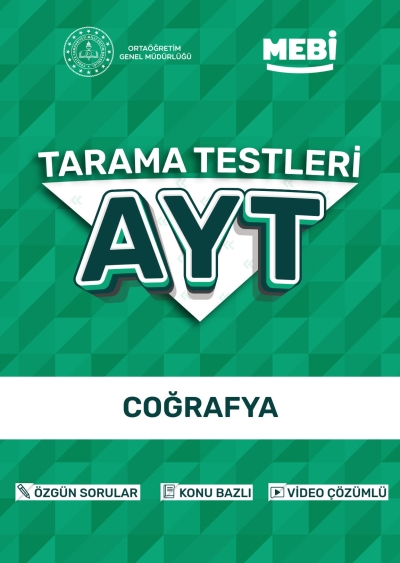 AYT Tarama Testleri Coğrafya MEBİ OGM Vega Efsanesi