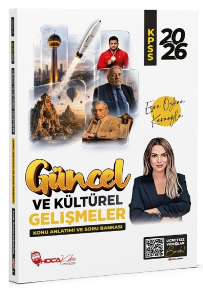 2026 KPSS Güncel ve Kültürel Gelişmeler Konu Anlatımı ve Soru Bankası Hoca Kafası Yayınları Vega Efsanesi