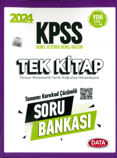 KPSS TEK KİTAP TAMAMI KAREKOD ÇÖZÜMLÜ SORU BANKASI Vega Efsanesi