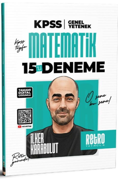 2026 KPSS Genel Yetenek Matematik 15'li Deneme Retro Yayıncılık Vega Efsanesi
