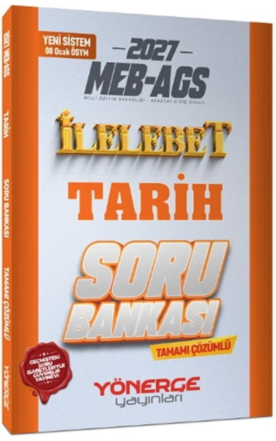 MEB-AGS Tarih İlelebet Soru Bankası Çözümlü Yönerge Yayınları Vega Efsanesi