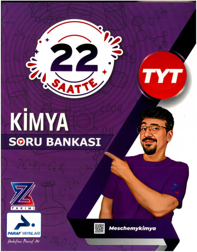 TYT 22 Saatte Kimya Soru Bankası PRF Paraf Yayınları Vega Efsanesi