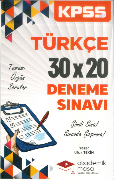TÜRKÇE 30*20 DENEME SINAVI Vega Efsanesi