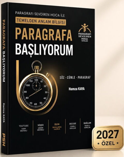 Paragrafa Başlıyorum Temelden Anlam Bilgisi Paragrafı Sevdiren Hoca Yayınları Hamza Kaya Vega Efsanesi