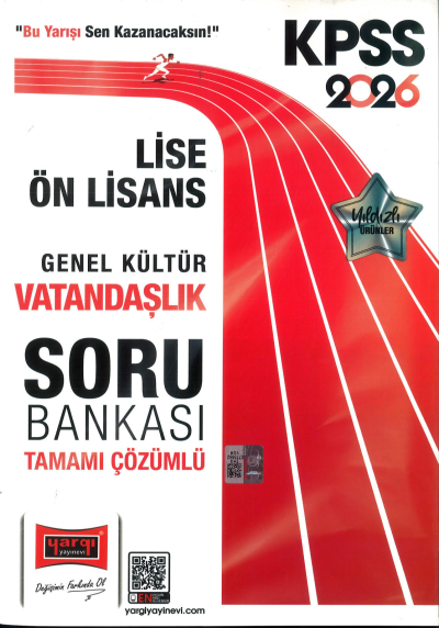 VATANDAŞLIK 2026 KPSS Lise Ön Lisans GK-GY Tüm Dersler Tamamı Çözümlü Modüler Soru Bankası Yargı Yayınları Vega Efsanesi