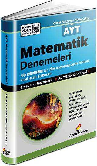AYT Matematik Denemeleri Aydın Yayınları Vega Efsanesi