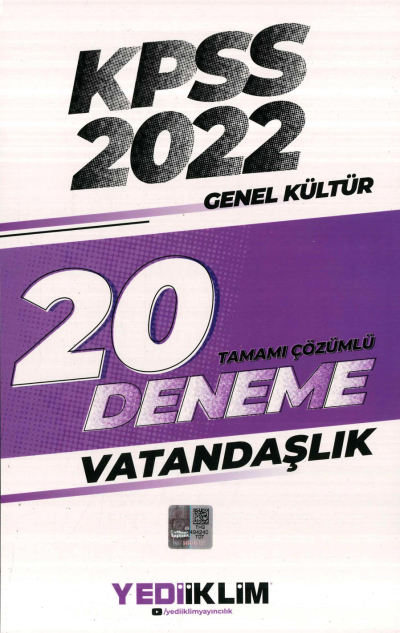 VATANDAŞLIK 20 DENEME ÇÖZÜMLÜ Vega Efsanesi