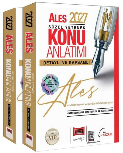 2027 ALES VIP Konu Anlatımlı Modüler Set Yargı Yayınları Vega Efsanesi