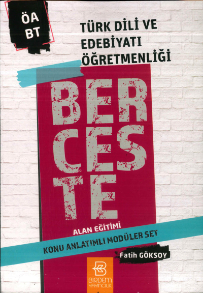 BERCESTE ALAN EĞİTİMİ KONU ANLATIMLI MODÜLER SET Vega Efsanesi