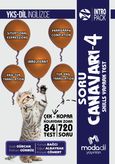 YKS-DİL (YDT) INTRO PACK SORU CANAVARI 4 Vega Efsanesi