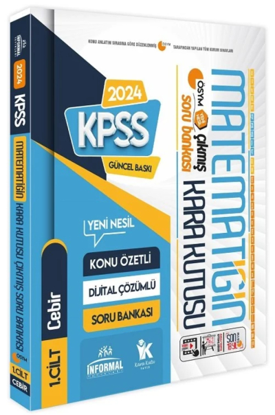 MATEMATİĞİN KARA KUTUSU ÇIKMIŞ SORU BANKASI 1.CİLT (CEBİR) Vega Efsanesi