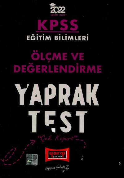ÖLÇME VE DEĞERLENDİRME YAPRAK TEST