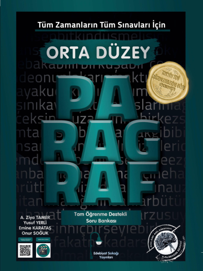 Tüm Zamanların Tüm Sınavları İçin Orta Düzey Paragraf Soru Bankası Edebiyat Sokağı Vega Efsanesi