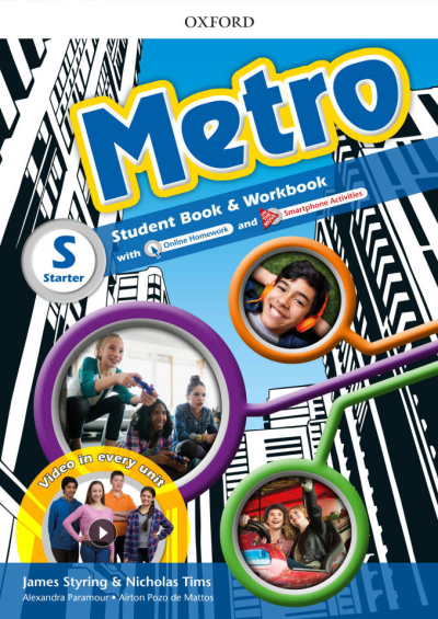 Metro Student Book and Workbook Starter Vega Efsanesi