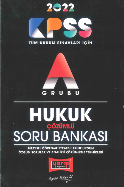 KPSS - A HUKUK ÇÖZÜMLÜ SORU BANKASI 2022 Vega Efsanesi