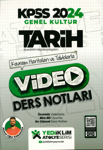 TARİH VİDEO DERS NOTLARI KAVRAM HARİTALARI VE TABLOLARLA ATÖLYE SERİSİ