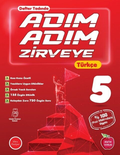 5. Sınıf Adım Adım Zirveye Türkçe Konu Anlatımlı Soru Bankası Newton Yayınları Vega Efsanesi