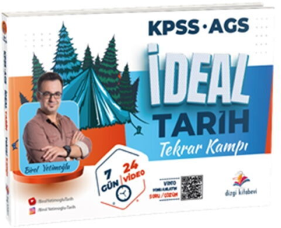 KPSS MEB AGS İdeal Tarih Video Konu Anlatımlı Tekrar Kampı Dizgi Kitap Vega Efsanesi