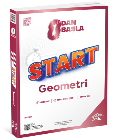 2027 Sıfırdan Başla Start Geometri ÜçDörtBeş Yayınları