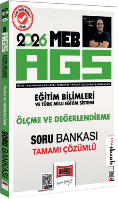 2026 MEB AGS Eğitim Bilimleri ve Türk Milli Eğitim Sistemi Ölçme ve Değerlendirme Soru Bankası Yargı Yayınları Vega Efsanesi