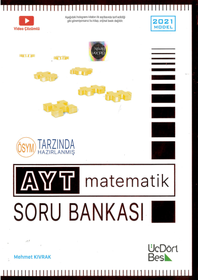 AYT MATEMATİK SORU BANKASI Vega Efsanesi