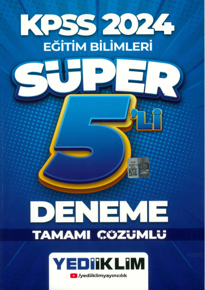SÜPER 5'lİ DENEME TAMAMI ÇÖZÜMLÜ Vega Efsanesi