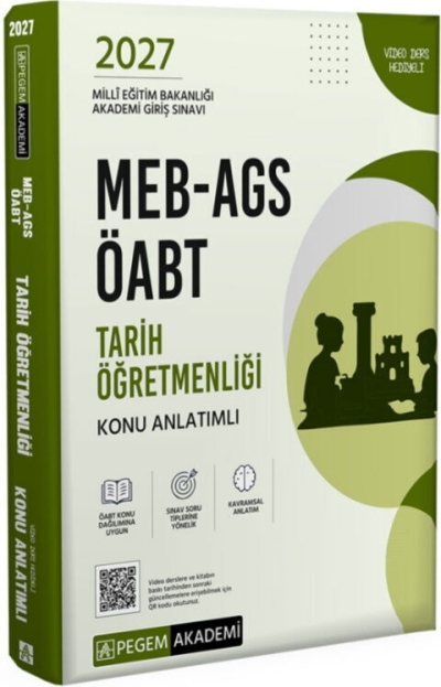 MEB AGS ÖABT Tarih Öğretmenliği Konu Anlatımlı Pegem Yayınları Vega Efsanesi