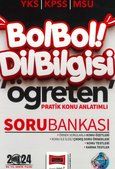 BOL BOL DİL BİLGİSİ ÖĞRETEN PRATİK KONU ANLATIMLI SORU BANKASI Vega Efsanesi