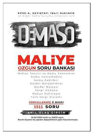Anıl Ulaş Girgin KPSS A Grubu DEMASO Maliye Özgün Soru Bankası Anıl Ulaş Girgin Vega Efsanesi