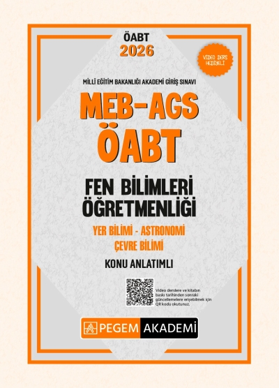 MEB AGS ÖABT Fen Bilimleri Öğretmenliği Konu Anlatımlı YER BİLİMİ - ASTRONOMİ- ÇEVRE BİLİMİ Pegem Akademi Vega Efsanesi