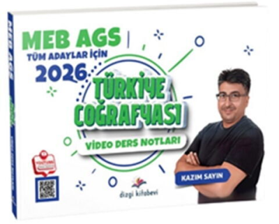 2026 MEB-AGS Coğrafya Konu Anlatımlı Kazım Sayın Dizgi Kitap Yayınları Vega Efsanesi