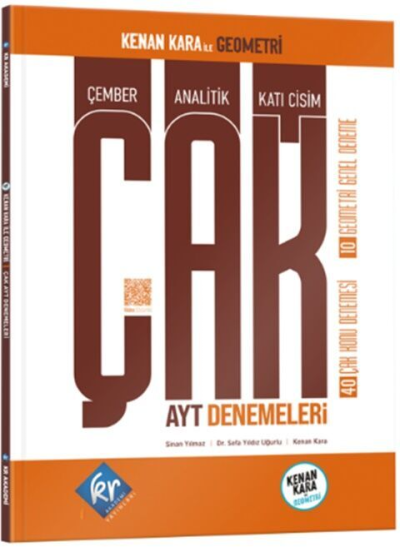 Kenan Kara İle ÇAK AYT Denemeleri KR Akademi Yayınları