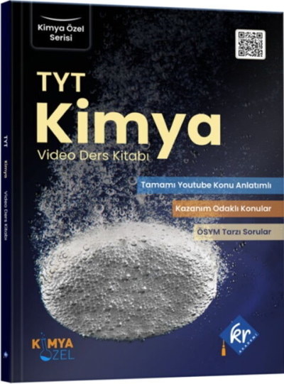 Kimya Özel TYT Kimya Video Ders Kitabı KR Akademi Yayınları