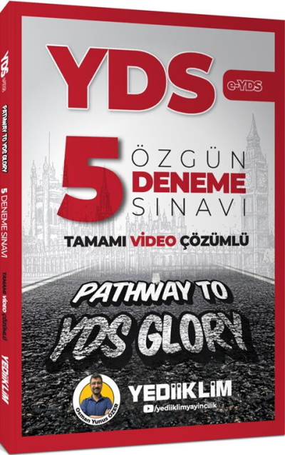 YDS Tamamı Video Çözümlü Özgün 5 Deneme Sınavı Yediiklim Yayınları Vega Efsanesi