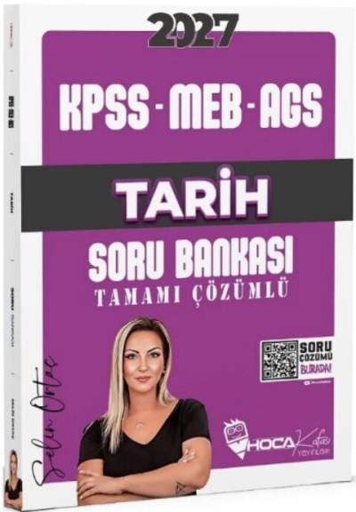 KPSS MEB-AGS Tarih Soru Bankası Çözümlü Hoca Kafası Yayınları Vega Efsanesi