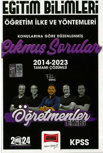 ÖĞRETİM İLKE VE YÖNTEMLERİ 2014-2023 TAMAMI ÇÖZÜMLÜ ÇIKMIŞ SORULAR (ÖĞRETMENLER EKİBİ) Vega Efsanesi