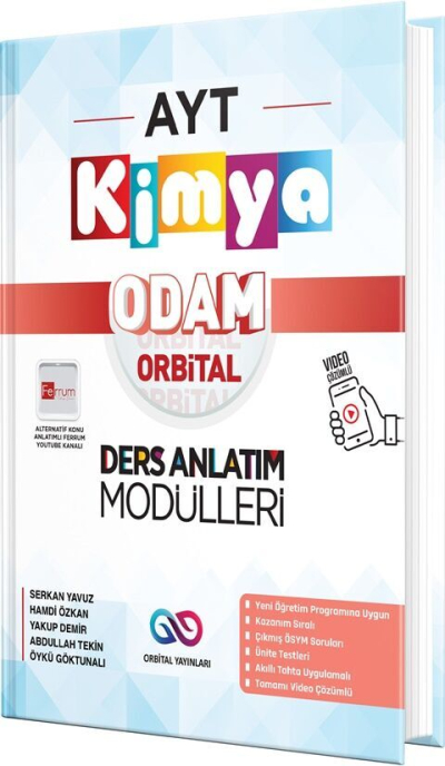 AYT Kimya Ders Anlatım Modülleri Orbital Yayınları Vega Efsanesi