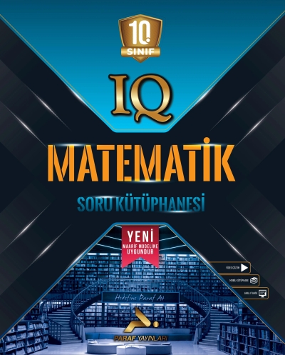 10. Sınıf IQ Matematik Soru Kütüphanesi Paraf Yayınları Vega Efsanesi