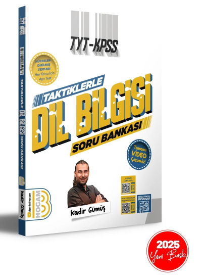 TYT - KPSS Taktiklerle Dil Bilgisi Tamamı Video Çözümlü Soru Bankası Benim Hocam Yayınları Vega Efsanesi