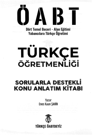 TÜRKÇE ÖĞRETMENLİĞİ SORULARLA DESTEKLİ KONU ANLATIM KİTABI Vega Efsanesi