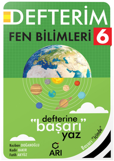 6. Sınıf Fenito Fen Bilimleri Defterim Arı Yayıncılık Vega Efsanesi