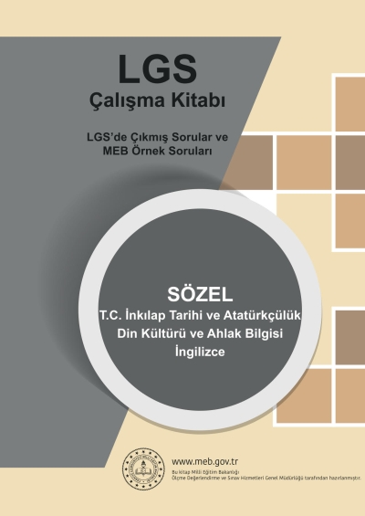 LGS Çalışma Kitabı SÖZEL (İnkılap Tar. Atatürkçülük Din Kül. İngilizce) Vega Efsanesi