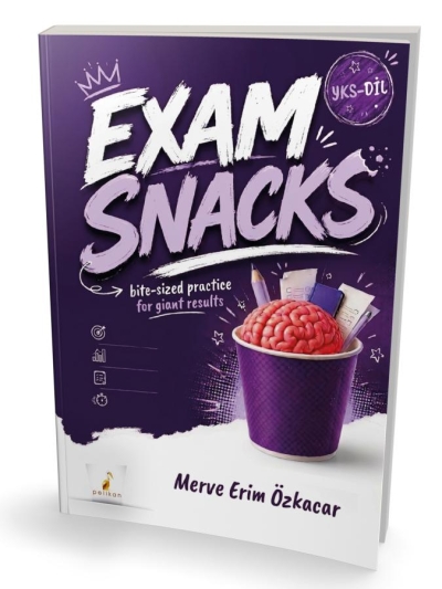 YKS-DİL İngilizce Exam Snacks Merve Erim Özkacar Pelikan Yayınları Vega Efsanesi