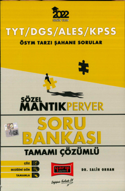 ÖSYM TARSI ŞAHEN SORULAR SÖZEL MANTIK PERVER SORU BANKASI Vega Efsanesi