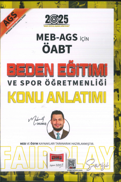 2025 MEB-AGS ÖABT Beden Eğitimi ve Spor Öğretmenliği Konu Anlatımı Fairplay Serisi Yargı Yayınları Vega Efsanesi
