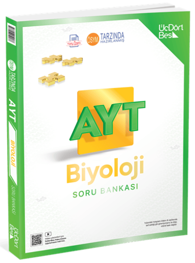 2026 AYT Biyoloji Konu Özetli Soru Bankası Üç Dört Beş Yayınları Vega Efsanesi