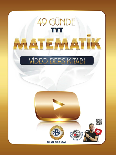 49 Günde TYT Matematik Video Ders Kitabı Bilgi Sarmal Yayınları Vega Efsanesi