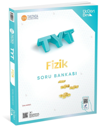 2027 TYT Fizik Soru Bankası Üç Dört Beş Yayınları Vega Efsanesi